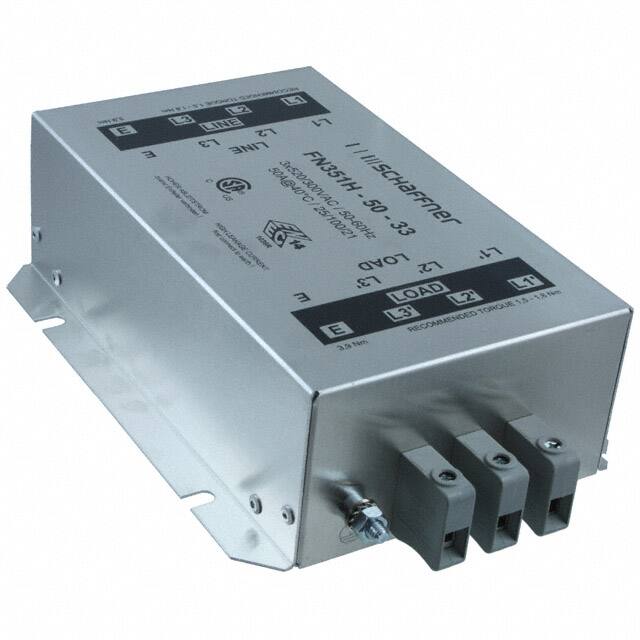 FN351H-50-33 Schaffner EMC Inc.  Moduli di filtro di linea di alimentazione